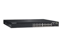 Switch DELL PowerSwitch N3224P 24x 1Gb 4x SFP+ | 2x QSFP28 944 W PoE++