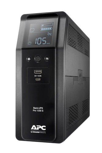 UPS APC Back-UPS Pro 1200VA Věž 720W 8x C13 BR1200SI
