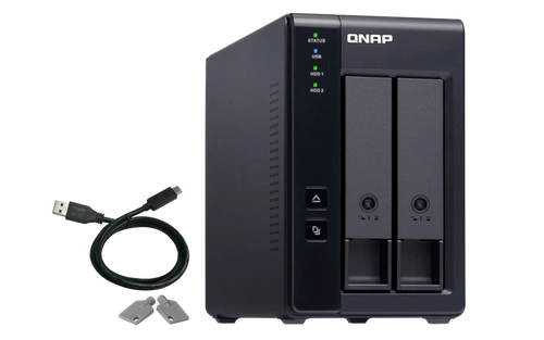 QNAP TR-002 2x SSD | HDD 3,5“ rozšiřující jednotka