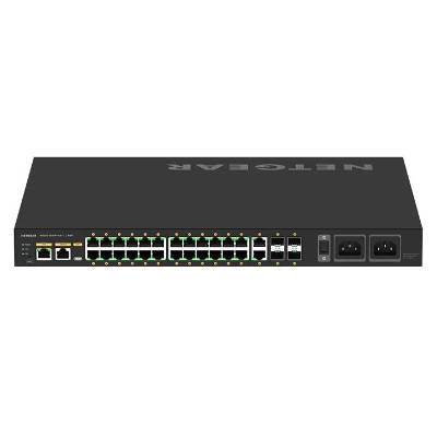 Přepínač Netgear GSM4230UP-100EUS 26x 1Gb 4x SFP 1440 W PoE++