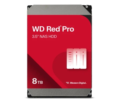 Pevný disk Western Digital RED PRO 3.5'' HDD 8TB 7200RPM SATA 6Gb/s 256MB | WD8005FFBX 