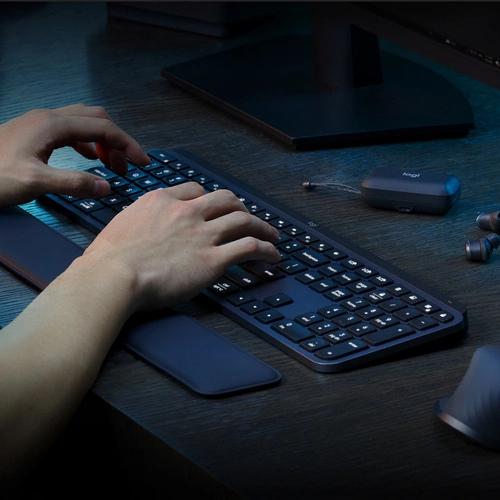 Klávesnice Bezdrátové připojení Logitech Klíče MX S QWERTY