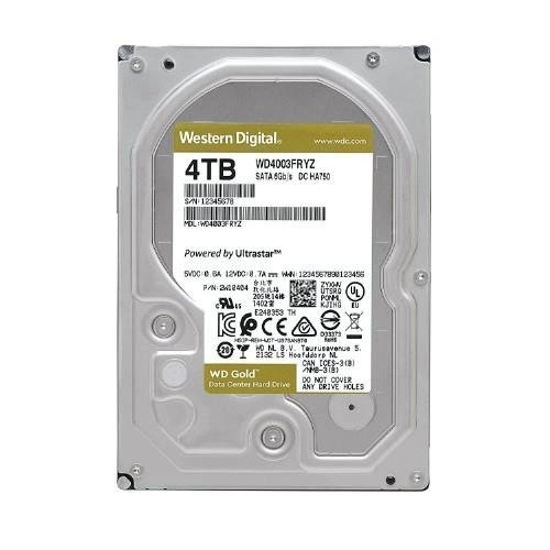 Pevný disk Western Digital GOLD 3.5'' HDD 4TB 7200RPM SATA 6Gb/s 256MB | WD4003FRYZ
