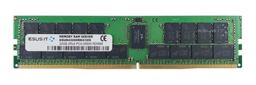 Paměť RAM 1x 32GB ESUS IT ECC REGISTERED DDR4 2Rx4 3200MHz PC4-25600 RDIMM | ESUD43200RD4/32G