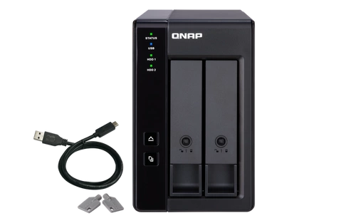 QNAP TR-002 2x SSD | HDD 3,5“ rozšiřující jednotka