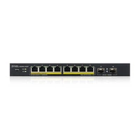 Přepínač Zyxel GS1900-10HP-EU0102F 8x 1Gb 2x SFP 77 W PoE+