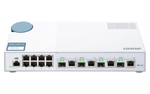 Přepínač QNAP QSW-M408-4C 8x 1Gb 4x RJ-45/SFP+