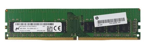 Paměť RAM 1x 8GB Micron ECC UNBUFFERED DDR4 2Rx8 2666MHz PC4-21300 UDIMM | MTA18ASF1G72AZ-2G6