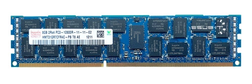 Paměť RAM 1x 8GB Hynix ECC REGISTERED DDR3 1600MHz PC3-12800 RDIMM | HMT31GR7CFR4C-PB