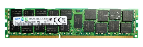 Paměť RAM 1x 16GB Samsung ECC REGISTERED DDR3 2Rx4 1600MHz PC3-12800 RDIMM | M393B2G70BH0-YK0 