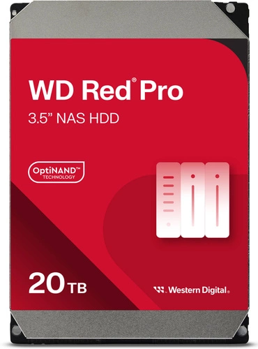 Pevný disk Western Digital RED PRO 3.5'' HDD 20TB 7200RPM SATA 6Gb/s 512MB | WD202KFGX