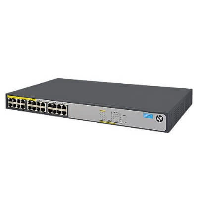 Přepínač HPE JH019A 24x 1Gb 2x SFP 124 W PoE+