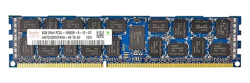 Paměť RAM 1x 8GB Hynix ECC REGISTERED DDR3 1333MHz PC3-10600 RDIMM | HMT31GR7EFR4A-H9