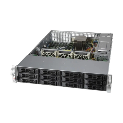 Serverová platforma Supermicro 2U 2014S-TR AS-2014S-TR AMD x 1 DDR4 x 8 12 x 3.5" SATA PSU 1+1