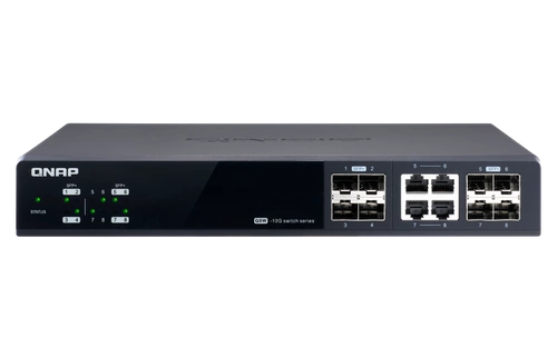 Přepínač QNAP QSW-M804-4C 1x 1Gb 4x SFP+ 4x RJ-45/SFP+