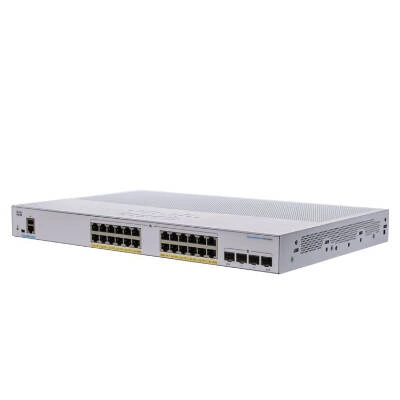 Switch Cisco Obchodní CBS250-24P-4G-EU 24x 1Gb 4x SFP 195 W PoE+