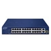 Síťový přepínač Planet FGSD-2621P 8x 100Mb 2x RJ-45/SFP 120 W PoE+