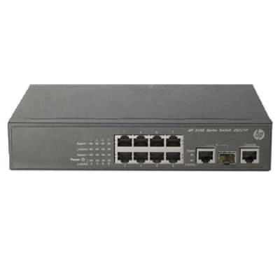 Přepínač HPE JG221A 8x 100Mb 1x SFP