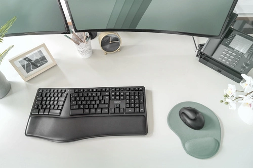 Klávesnice Bezdrátové připojení Digitus DA-20157 QWERTZ