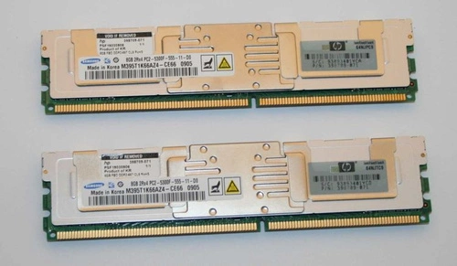 Paměť RAM 2x 8GB HP ProLiant DL160 G5 DDR2 667MHz ECC FULLY BUFFERED DIMM | 413015-B21