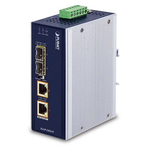 Převodník médií Planet IGUP-2205AT 2x SFP  2x RJ-45