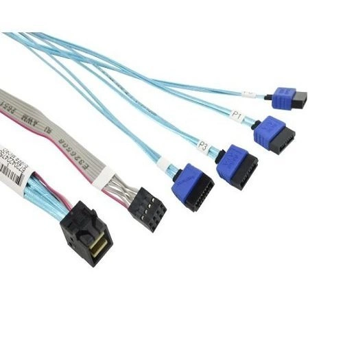Supermicro Kabel Mini SAS HD to 4 SATA, ​​0.6m | CBL-SAST-0948