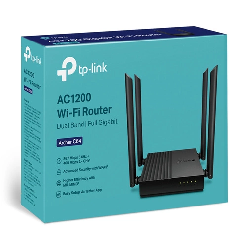 Router TP-LINK Archer C64 4x 1Gb 867 Mb/s