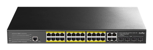 Přepínač Cudy GS2028PS4-300W 24x 1Gb 4x SFP+ 300 W PoE+