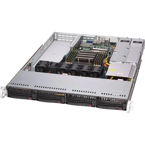 Serverová platforma Supermicro 1U 1014S-WTRT AS-1014S-WTRT AMD x 1 DDR4 x 8 4 x 3.5" SATA PSU 1+1