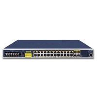 Přepínač Planet IGS-6325-24P4S 24x 1Gb 4x SFP 440 W PoE+
