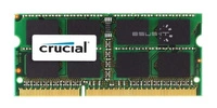 Paměť RAM 1x 8GB Crucial SO-DIMM DDR3 1600MHz PC3-12800 | CT102464BF160B.M16FP
