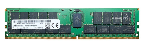 Paměť RAM 1x 32GB Micron ECC REGISTERED DDR4 2Rx4 2400MHz PC4-19200 RDIMM | MTA36ASF4G72PZ-2G3