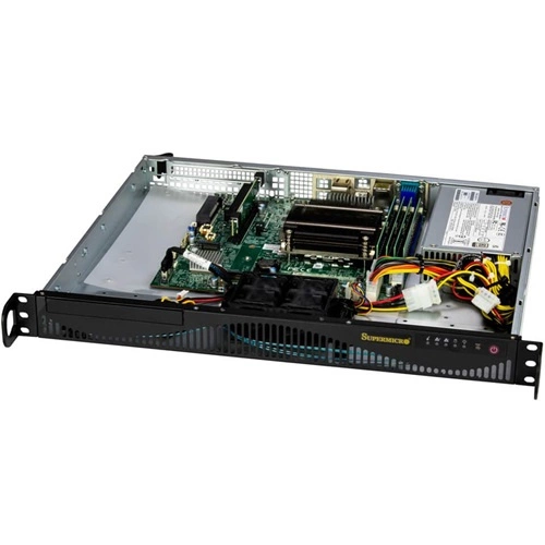 Serverová platforma Supermicro 1U 511R-ML SYS-511R-ML Intel x 1 DDR5 x 4 1 x 3.5" SATA PSU 1