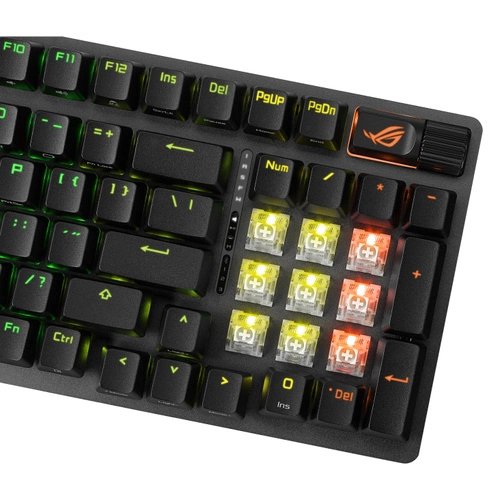 Klávesnice Bezdrátové připojení Asus ROG Strix Scope II 96 Wireless QWERTY