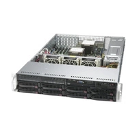 Serverová platforma Supermicro 2U 620P-TR SYS-620P-TR Intel x 2 DDR4 x 16 8 x 3.5" SATA/SAS PSU 1+0