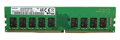 Paměť RAM 1x 8GB Samsung ECC UNBUFFERED DDR4 2400MHz PC4-19200 UDIMM | M391A1G43EB1-CRC
