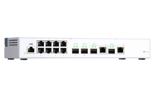 Přepínač QNAP QSW-M408-2C 8x 1Gb 2x SFP+ 2x RJ-45/SFP+