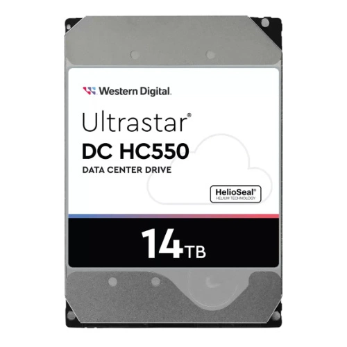 Pevný disk Western Digital Ultrastar DC HC550 3.5'' HDD 14TB 7200RPM SATA 6Gb/s 512MB | 0F38581