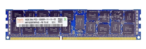 Paměť RAM 1x 16GB Hynix ECC REGISTERED DDR3 2Rx4 1600MHz PC3-12800 RDIMM | HMT42GR7MFR4C-PB