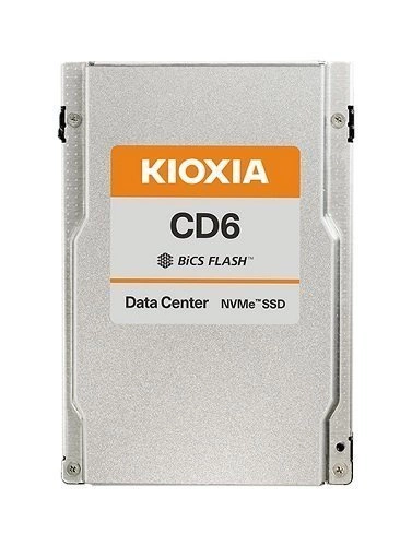 SSD disk Kioxia CD6-R 7,68TB U.3 NVMe TLC | KCD61LUL7T68