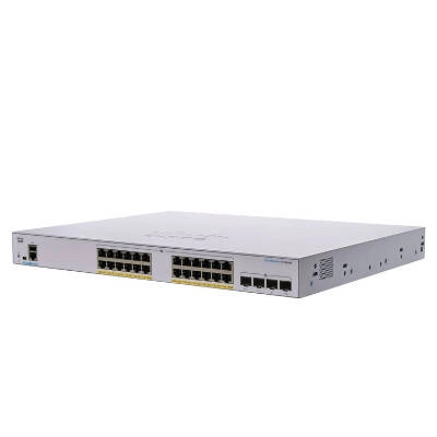 Switch Cisco Obchodní CBS350-24FP-4G-EU 24x 1Gb 4x SFP 370 W PoE+