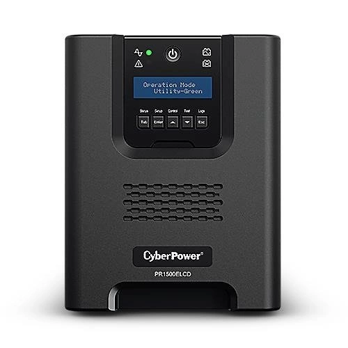 UPS CyberPower Professional Tower PR1500ELCD 1350W 8 zásuvky C13 nová 2 letá záruka