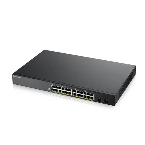 Přepínač Zyxel GS190024HPV2-EU0101F 24x 1Gb 2x SFP 170 W PoE+