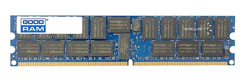 Paměť RAM 1x 2GB GoodRAM ECC REGISTERED DDR2 800MHz PC2-6400 RDIMM | W-MEM80R2S42G