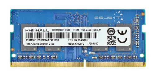 Paměť RAM 1x 4GB Ramaxel SO-DIMM DDR4 2400MHz PC4-19200 | RMSA3270MB86H9F-2400