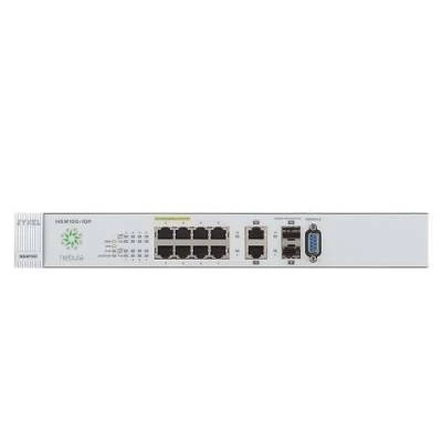 Přepínač Zyxel NSW100-10P-EU0101F 8x 1Gb 2x RJ-45/SFP 180 W PoE+