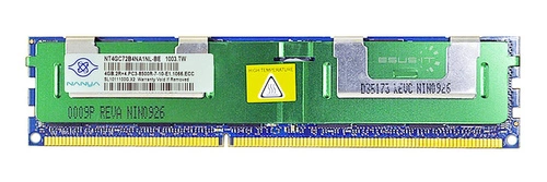Paměť RAM 1x 4GB Nanya ECC REGISTERED DDR3 1333MHz PC3-10600 RDIMM | NT4GC72B4PB0NL-CG