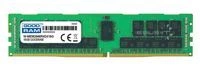 Paměť RAM 1x 16GB GoodRAM ECC REGISTERED DDR4 2Rx4 2666MHz PC4-21300 RDIMM | W-MEM2666R4D416G