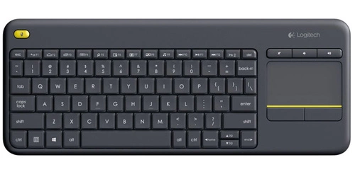 Klávesnice Bezdrátové připojení Logitech K400 Plus Tv QWERTZ