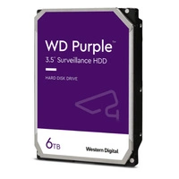 Pevný disk Western Digital PURPLE 3.5'' HDD 6TB 5400RPM SATA 6Gb/s 256MB | WD64PURZ